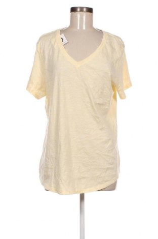 Γυναικείο t-shirt Loft By Ann Taylor, Μέγεθος XL, Χρώμα Κίτρινο, Τιμή 13,81 €