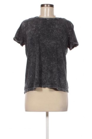 Γυναικείο t-shirt Bershka, Μέγεθος L, Χρώμα Γκρί, Τιμή 12,25 €