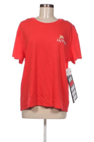 Γυναικείο t-shirt Billabong, Μέγεθος M, Χρώμα Κόκκινο, Τιμή 11,14 €