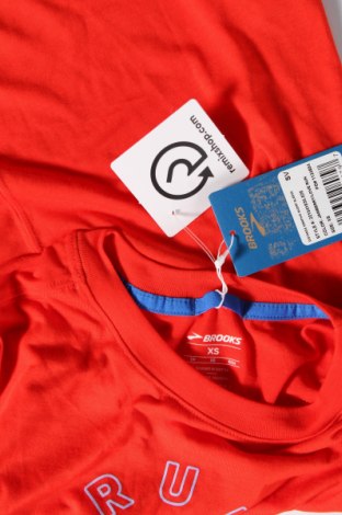 Damen T-Shirt Brooks, Größe XS, Farbe Rot, Preis € 5,57