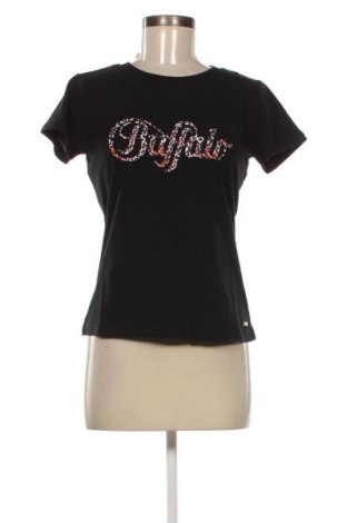 Γυναικείο t-shirt Buffalo, Μέγεθος S, Χρώμα Μαύρο, Τιμή 9,28 €