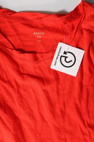 Γυναικείο t-shirt C&A, Μέγεθος XS, Χρώμα Κόκκινο, Τιμή 8,04 €