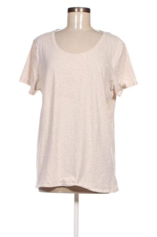 Γυναικείο t-shirt C&A, Μέγεθος XXL, Χρώμα  Μπέζ, Τιμή 4,82 €
