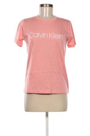 Дамска тениска Calvin Klein, Размер XS, Цвят Розов, Цена 46,20 лв.