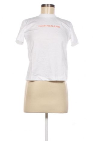 Damski T-shirt Calvin Klein, Rozmiar XS, Kolor Biały, Cena 205,24 zł
