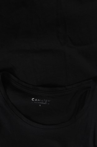 Γυναικείο t-shirt Camaieu, Μέγεθος L, Χρώμα Μαύρο, Τιμή 10,82 €