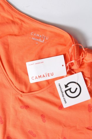 Дамска тениска Camaieu, Размер M, Цвят Оранжев, Цена 12,60 лв.