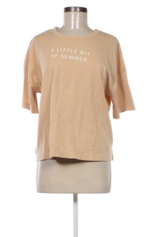 Damen T-Shirt Camaieu, Größe L, Farbe Beige, Preis 6,17 €