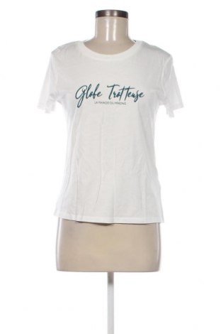 Γυναικείο t-shirt Camaieu, Μέγεθος S, Χρώμα Λευκό, Τιμή 6,49 €