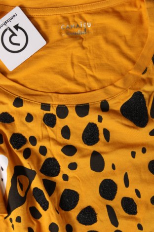Tricou de femei Camaieu, Mărime M, Culoare Galben, Preț 41,45 Lei