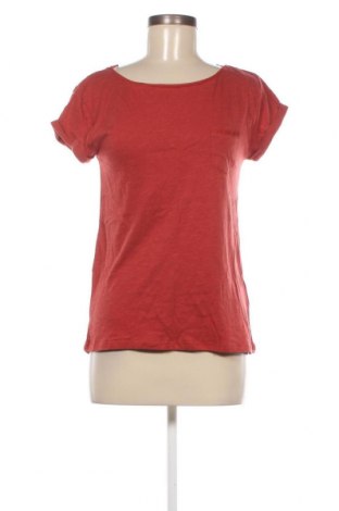 Γυναικείο t-shirt Camaieu, Μέγεθος S, Χρώμα Κόκκινο, Τιμή 6,17 €
