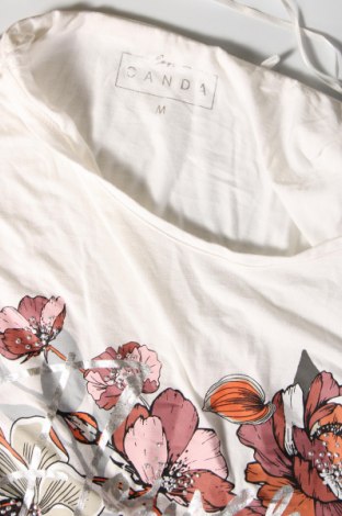 Γυναικείο t-shirt Canda, Μέγεθος M, Χρώμα Λευκό, Τιμή 8,04 €