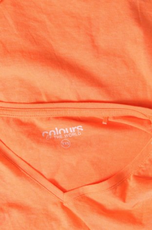 Дамска тениска Colours Of The World, Размер XS, Цвят Оранжев, Цена 7,79 лв.