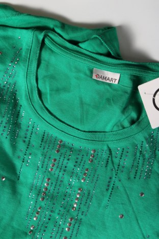 Γυναικείο t-shirt Damart, Μέγεθος M, Χρώμα Πράσινο, Τιμή 8,04 €