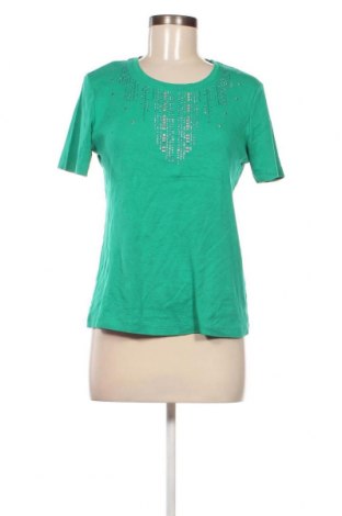 Γυναικείο t-shirt Damart, Μέγεθος M, Χρώμα Πράσινο, Τιμή 4,82 €