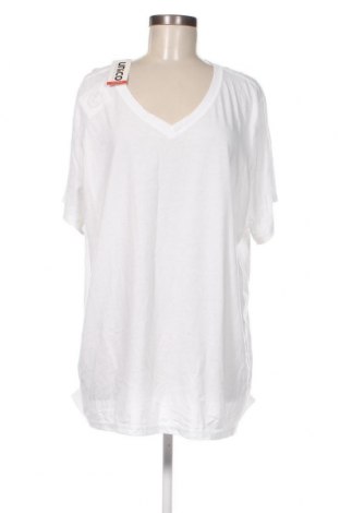 Γυναικείο t-shirt Danskin, Μέγεθος 4XL, Χρώμα Λευκό, Τιμή 6,44 €