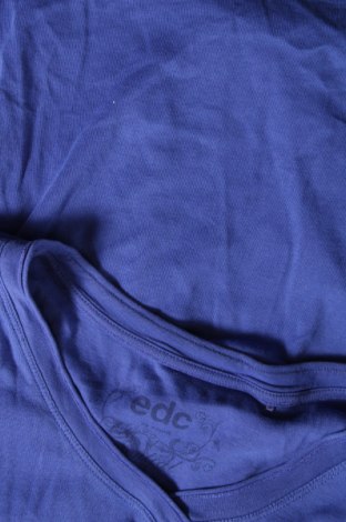 Dámske tričko Edc By Esprit, Veľkosť L, Farba Modrá, Cena  8,00 €