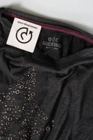 Дамска тениска Edc By Esprit, Размер XXS, Цвят Сив, Цена 15,64 лв.