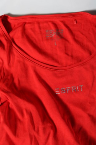Γυναικείο t-shirt Esprit, Μέγεθος L, Χρώμα Κόκκινο, Τιμή 9,90 €
