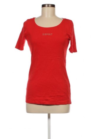 Дамска тениска Esprit, Размер L, Цвят Червен, Цена 9,60 лв.