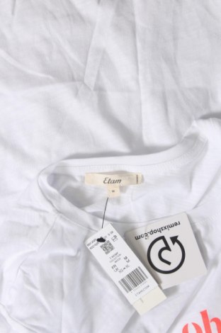 Damen T-Shirt Etam, Größe M, Farbe Weiß, Preis 11,14 €