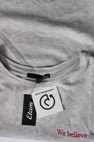 Damen T-Shirt Etam, Größe L, Farbe Grau, Preis 10,02 €