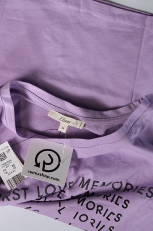 Γυναικείο t-shirt Etam, Μέγεθος XS, Χρώμα Βιολετί, Τιμή 7,42 €