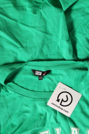 Dámské tričko F&F, Velikost M, Barva Zelená, Cena  112,00 Kč
