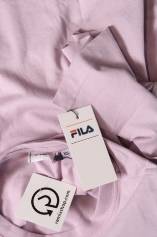 Γυναικείο t-shirt FILA, Μέγεθος XS, Χρώμα Βιολετί, Τιμή 19,18 €