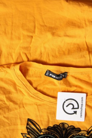 Дамска тениска Fb Sister, Размер XL, Цвят Жълт, Цена 13,69 лв.