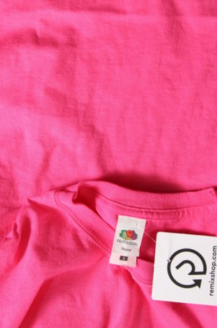 Γυναικείο t-shirt Fruit Of The Loom, Μέγεθος S, Χρώμα Ρόζ , Τιμή 3,99 €