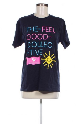Γυναικείο t-shirt Fruit Of The Loom, Μέγεθος M, Χρώμα Μπλέ, Τιμή 4,82 €