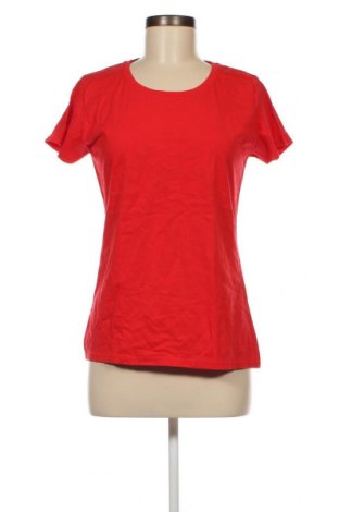 Γυναικείο t-shirt Fruit Of The Loom, Μέγεθος M, Χρώμα Κόκκινο, Τιμή 4,58 €