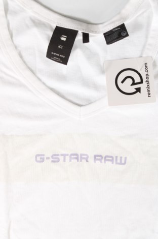 Damski T-shirt G-Star Raw, Rozmiar XS, Kolor Biały, Cena 44,94 zł