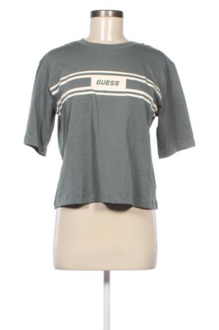 Damen T-Shirt Guess, Größe S, Farbe Grün, Preis 22,27 €