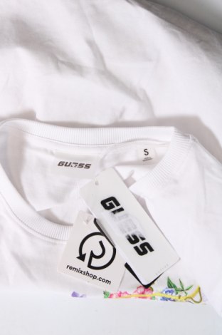 Γυναικείο t-shirt Guess, Μέγεθος S, Χρώμα Λευκό, Τιμή 37,11 €