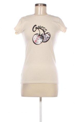 Damen T-Shirt Guess, Größe S, Farbe Beige, Preis 37,11 €