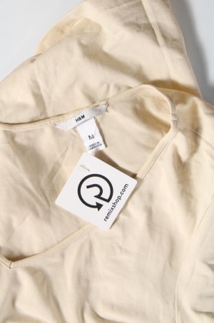 Γυναικείο t-shirt H&M, Μέγεθος M, Χρώμα Εκρού, Τιμή 8,04 €