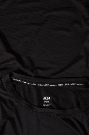 Dámske tričko H&M Sport, Veľkosť M, Farba Čierna, Cena  7,37 €