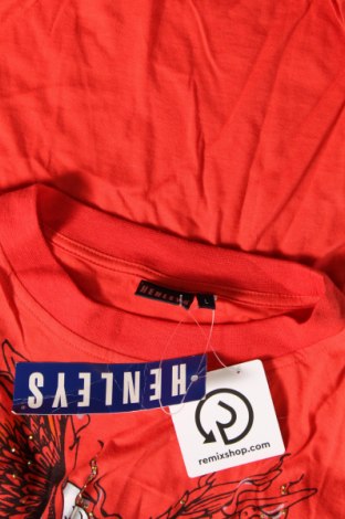 Дамска тениска Henleys, Размер L, Цвят Червен, Цена 19,44 лв.