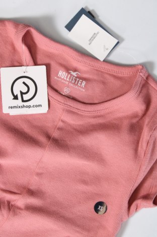 Дамска тениска Hollister, Размер XS, Цвят Розов, Цена 36,00 лв.
