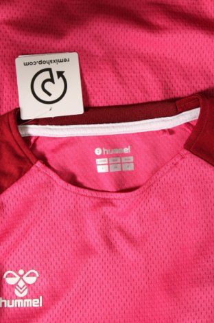 Γυναικείο t-shirt Hummel, Μέγεθος S, Χρώμα Ρόζ , Τιμή 4,75 €