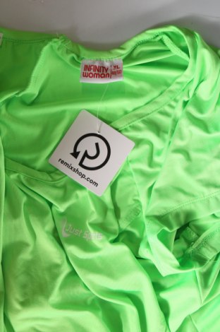 Γυναικείο t-shirt Infinity Woman, Μέγεθος XXL, Χρώμα Πράσινο, Τιμή 8,04 €