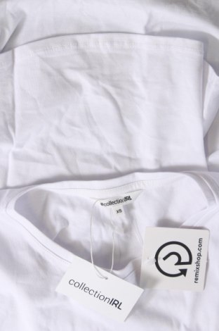 Damen T-Shirt Irl, Größe XS, Farbe Weiß, Preis 5,30 €