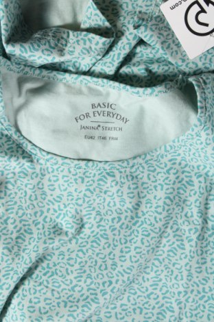 Γυναικείο t-shirt Janina, Μέγεθος L, Χρώμα Πράσινο, Τιμή 7,00 €