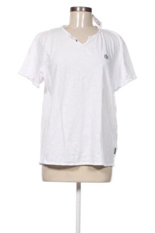 Γυναικείο t-shirt Jean Pascale, Μέγεθος XL, Χρώμα Λευκό, Τιμή 6,62 €