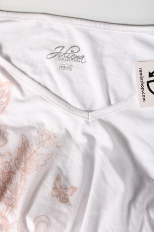 Γυναικείο t-shirt Jolina, Μέγεθος XL, Χρώμα Λευκό, Τιμή 8,04 €