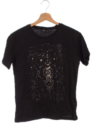 Γυναικείο t-shirt LC Waikiki, Μέγεθος XS, Χρώμα Μαύρο, Τιμή 6,60 €