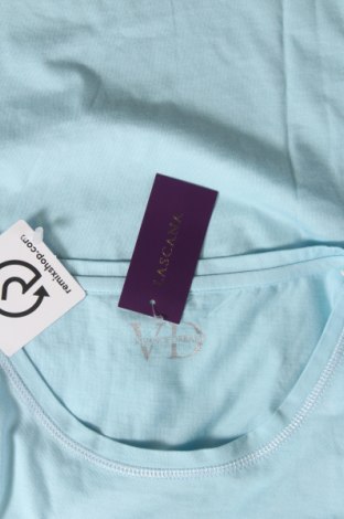 Γυναικείο t-shirt Vivance, Μέγεθος XS, Χρώμα Μπλέ, Τιμή 10,82 €