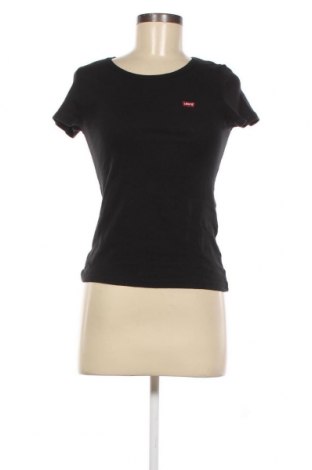 Γυναικείο t-shirt Levi's, Μέγεθος S, Χρώμα Μαύρο, Τιμή 19,18 €